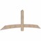 Ekena Millwork Bellingham Smooth Timber Gable Bracket, Douglas Fir, 96"W x 32"H x 1 1/2"D x 5 1/2"F, 8/12 Pitch GBW096X32X0206BEL00SDF - alternate 2